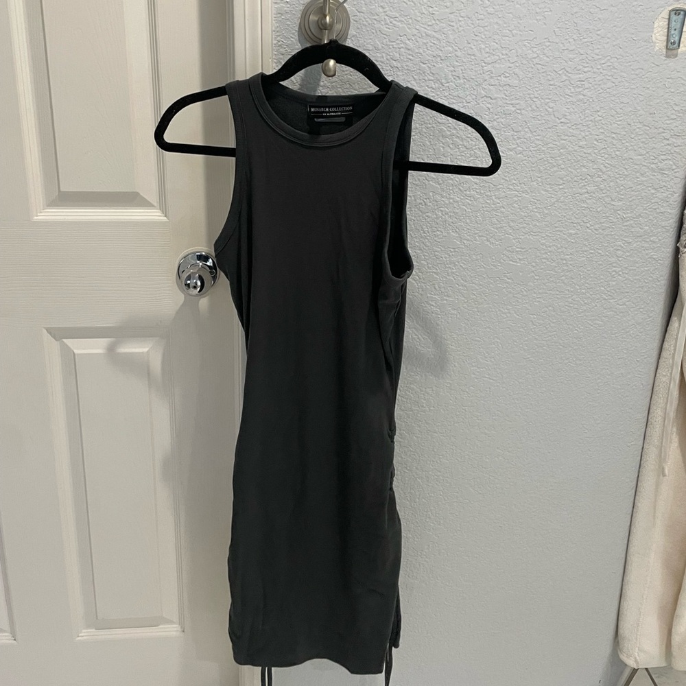 Gray Alphalete body con dress.